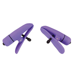 Nipplettes Virbrating Pinces tétons réglable